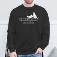 Life Is Better With Books Cats And Wine- Shirt And Outfits Sweatshirt Gifts for Old Men