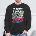 Lift So I Can Carry More Books Lovers Gym Reader Sweatshirt Gifts for Old Men