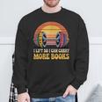 I Lift So I Can Carry More Books Reading Humor Workout Sweatshirt Gifts for Old Men