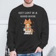 Get Lost In a Good Book Sweatshirt Gifts for Old Men Get Lost In a Good Book Sweatshirt Gifts for Old Men