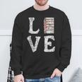 Love Books Book Stack Nerd Literary Readers Distressed Sweatshirt Gifts for Old Men Love Books Book Stack Nerd Literary Readers Distressed Sweatshirt Gifts for Old Men