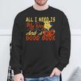 i Love Reading Apparel All i Need Is My Dog And a Good Book Men Women Sweatshirt Gifts for Old Men i Love Reading Apparel All i Need Is My Dog And a Good Book Men Women Sweatshirt Gifts for Old Men