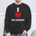 I Love Reading Books Reading Sweatshirt Gifts for Old Men I Love Reading Books Reading Sweatshirt Gifts for Old Men