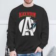 Marvel Avengers Retro Widow Comic Book Sweatshirt Gifts for Old Men Marvel Avengers Retro Widow Comic Book Sweatshirt Gifts for Old Men