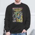 Marvel Comics Spider-Man And Hulk Retro Comic Book Cover Sweatshirt Gifts for Old Men