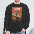 Marvel Comixology Shuri And Iron Man Comic Book Cover Sweatshirt Gifts for Old Men