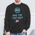 Marvel Confidence Here For Comic Books Sweatshirt Gifts for Old Men
