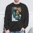 Marvel Thanos Is Dead Killed By Gamora Comic Book Cover Sweatshirt Gifts for Old Men