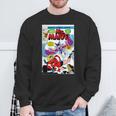 Marvel X-Men Ms Marvel Vs Death-Bird Comic Book Cover Sweatshirt Gifts for Old Men