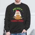 Merry Christmas Book Reading Santa Claus Xmas Book Reader Sweatshirt Gifts for Old Men