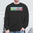 Mr Men Mr Greedy Retro Comic Book Colourful Sweatshirt Gifts for Old Men