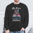 My Niece Is My Favorite Author For Book Lovers Sweatshirt Gifts for Old Men My Niece Is My Favorite Author For Book Lovers Sweatshirt Gifts for Old Men