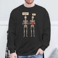 How Many Nights Reading Skeleton Book Lover Reader Sweatshirt Gifts for Old Men How Many Nights Reading Skeleton Book Lover Reader Sweatshirt Gifts for Old Men