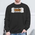 I Have No Shelf Control Bookworm Book Reading Sweatshirt Gifts for Old Men