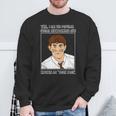The Office Book Face Jim Sweatshirt Gifts for Old Men
