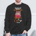 Once Upon a Time There Was a Girl Who Really Loved Books And Sweatshirt Gifts for Old Men