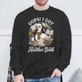 Oops I Got Another Book Silly Goose Reading Books Bookworms Sweatshirt Gifts for Old Men