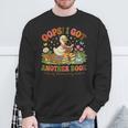 Oops I Got Another Books Silly Goose Reading Books Sweatshirt Gifts for Old Men