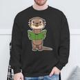 Otter Book Reading Bookaholics Sea Otter Lover Sweatshirt Gifts for Old Men Otter Book Reading Bookaholics Sea Otter Lover Sweatshirt Gifts for Old Men