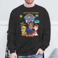 Paw Patrol Comic Book Strip Sweatshirt Gifts for Old Men