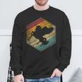 Pegasus Horse Unicorn Books Magic Reading Retro Fantasy Sweatshirt Gifts for Old Men