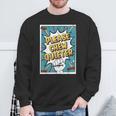 Please CHEW Quieter Comic Book Pop Art Misophonia Sweatshirt Gifts for Old Men Please CHEW Quieter Comic Book Pop Art Misophonia Sweatshirt Gifts for Old Men