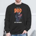 I Put The Boo In Books Halloween Librarian Sweatshirt Gifts for Old Men