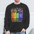Radicalized By Basic Decency Books Rainbow LGBT Floral Women Sweatshirt Gifts for Old Men Radicalized By Basic Decency Books Rainbow LGBT Floral Women Sweatshirt Gifts for Old Men