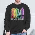 Radicalized By Basic Decency Books Women Girl Rainbow LGBT Sweatshirt Gifts for Old Men