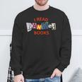 I Read Banned Books Scrap Letters Literature Activist Sweatshirt Gifts for Old Men I Read Banned Books Scrap Letters Literature Activist Sweatshirt Gifts for Old Men