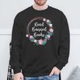 Read Banned Books Banned Books Week Books & Flowers Sweatshirt Gifts for Old Men Read Banned Books Banned Books Week Books & Flowers Sweatshirt Gifts for Old Men