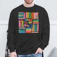 Read More Books Library Reading Literature Book Lover Nerd Sweatshirt Gifts for Old Men