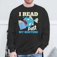I Read Past My Bed Time Book Reading Anglerfish Librarian Sweatshirt Gifts for Old Men I Read Past My Bed Time Book Reading Anglerfish Librarian Sweatshirt Gifts for Old Men