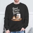 Read S'More Books Camping Outdoors Reading Campfire Smores Sweatshirt Gifts for Old Men Read S'More Books Camping Outdoors Reading Campfire Smores Sweatshirt Gifts for Old Men