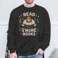 Read S'More Books Cute Campfire Reading Book Lovers Sweatshirt Gifts for Old Men Read S'More Books Cute Campfire Reading Book Lovers Sweatshirt Gifts for Old Men