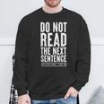 Read Tees & Ideas -Kids Modern Heartbeat Book Sweatshirt Gifts for Old Men