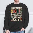 Reading 6 7 Six Seven Meme English Teacher Book Lover Sweatshirt Gifts for Old Men Reading 6 7 Six Seven Meme English Teacher Book Lover Sweatshirt Gifts for Old Men