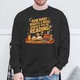 Reading 67 Six Seven Meme English Teacher Book Lover Sweatshirt Gifts for Old Men