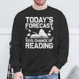 Reading Art For Men Women Bookworm Reading Book Lovers Sweatshirt Gifts for Old Men
