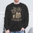 Reading Bookish Book Club Caffeinated Books & Coffee Lover Sweatshirt Gifts for Old Men Reading Bookish Book Club Caffeinated Books & Coffee Lover Sweatshirt Gifts for Old Men
