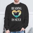 Reading Books In Bathtub Bathing Sexy Bookworm Reading Rats Sweatshirt Gifts for Old Men