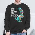 Reading Books For Girl Kids Bookworm Story Reader Sweatshirt Gifts for Old Men