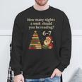 Reading Christmas Tree Book– Reading 6 7 Meme Sweatshirt Gifts for Old Men Reading Christmas Tree Book– Reading 6 7 Meme Sweatshirt Gifts for Old Men