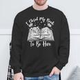 Reading Closed My Book To Be Here Bookworm Bookish Sweatshirt Gifts for Old Men Reading Closed My Book To Be Here Bookworm Bookish Sweatshirt Gifts for Old Men