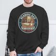 Reading Dad Books Coffee Library Relax Hobby Father's Day Sweatshirt Gifts for Old Men