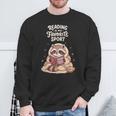 Reading Is My Favorite Sport Book Lover Men Women Sweatshirt Gifts for Old Men