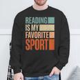 Reading Is My Favorite Sport Reader Book Worm Sweatshirt Gifts for Old Men Reading Is My Favorite Sport Reader Book Worm Sweatshirt Gifts for Old Men