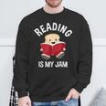 Reading Is My Jam Pun Book Lover & Reading Sweatshirt Gifts for Old Men Reading Is My Jam Pun Book Lover & Reading Sweatshirt Gifts for Old Men