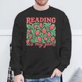 Reading Is My Jam Strawberry Bookish Book Lover Reader Nerd Sweatshirt Gifts for Old Men Reading Is My Jam Strawberry Bookish Book Lover Reader Nerd Sweatshirt Gifts for Old Men