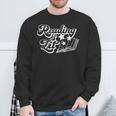 Reading Is Lit Men Women Kids Read Book Lover Sweatshirt Gifts for Old Men